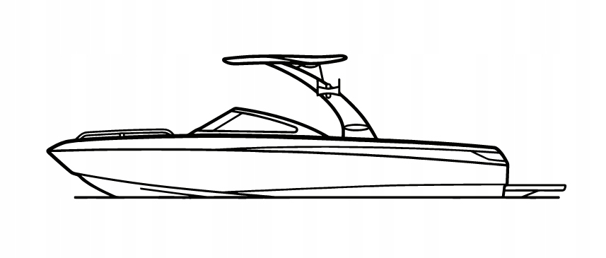 DEKORACJA ścienna Obraz BOAT MODEL VLX