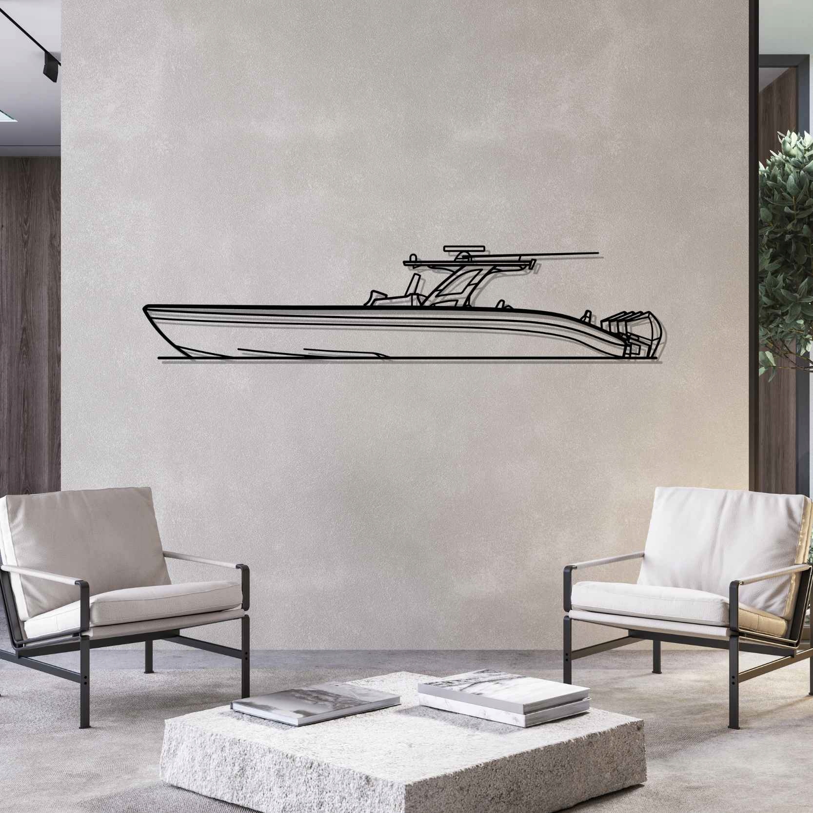 DEKORACJA ścienna Obraz BOAT MODEL 43 - obrazek 2