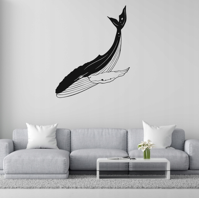 DEKORACJA ścienna Obraz wzór WIELORYB - obrazek 3