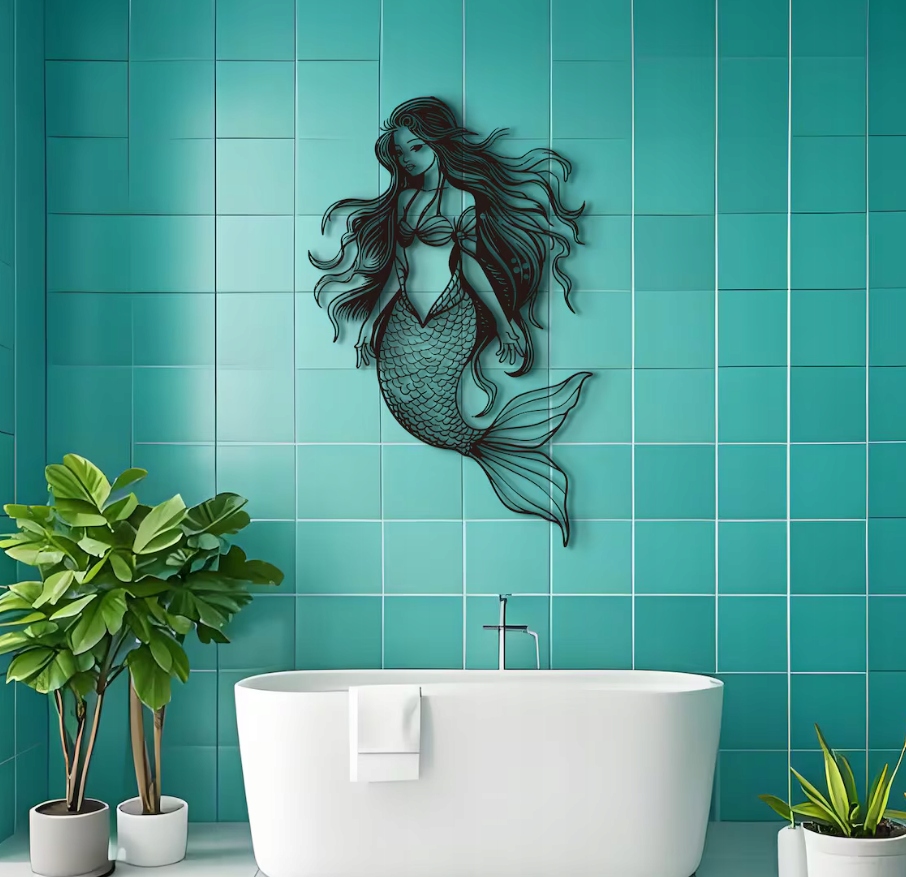 DEKORACJA ścienna Obraz wzór SYRENA - obrazek 2