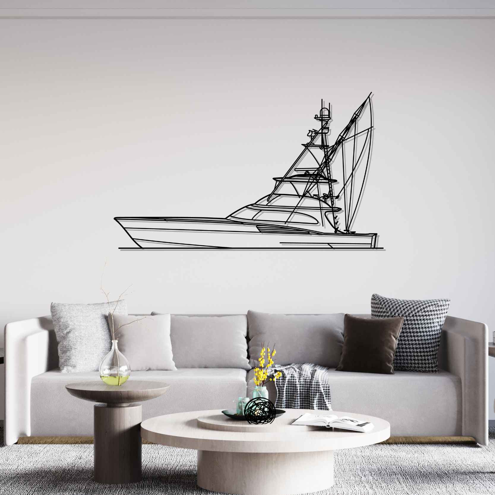 DEKORACJA ścienna Obraz BOAT MODEL 64 - obrazek 3