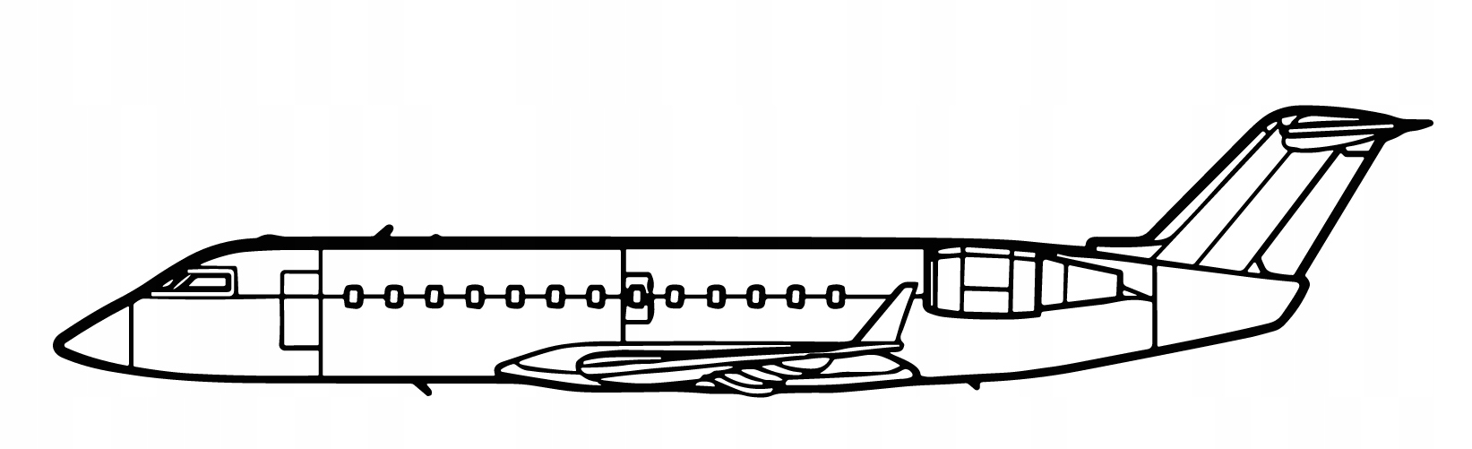 DEKORACJA ścienna Obraz CRJ200
