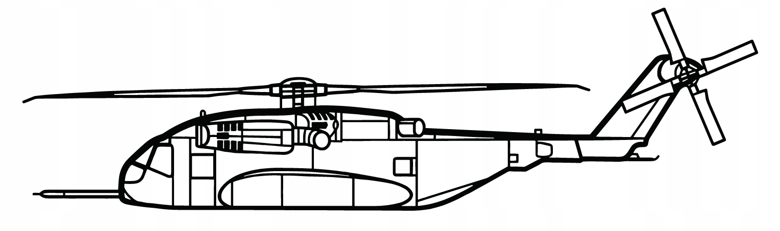 DEKORACJA ścienna Obraz CH-53K KING STALLION