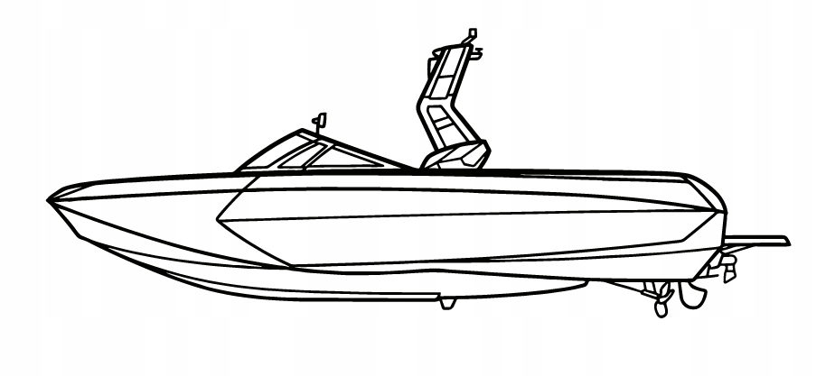 DEKORACJA ścienna Obraz BOAT MODEL G25