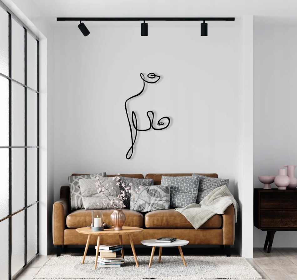 DEKORACJA ścienna Obraz wzór sylwetka kobiety - obrazek 2