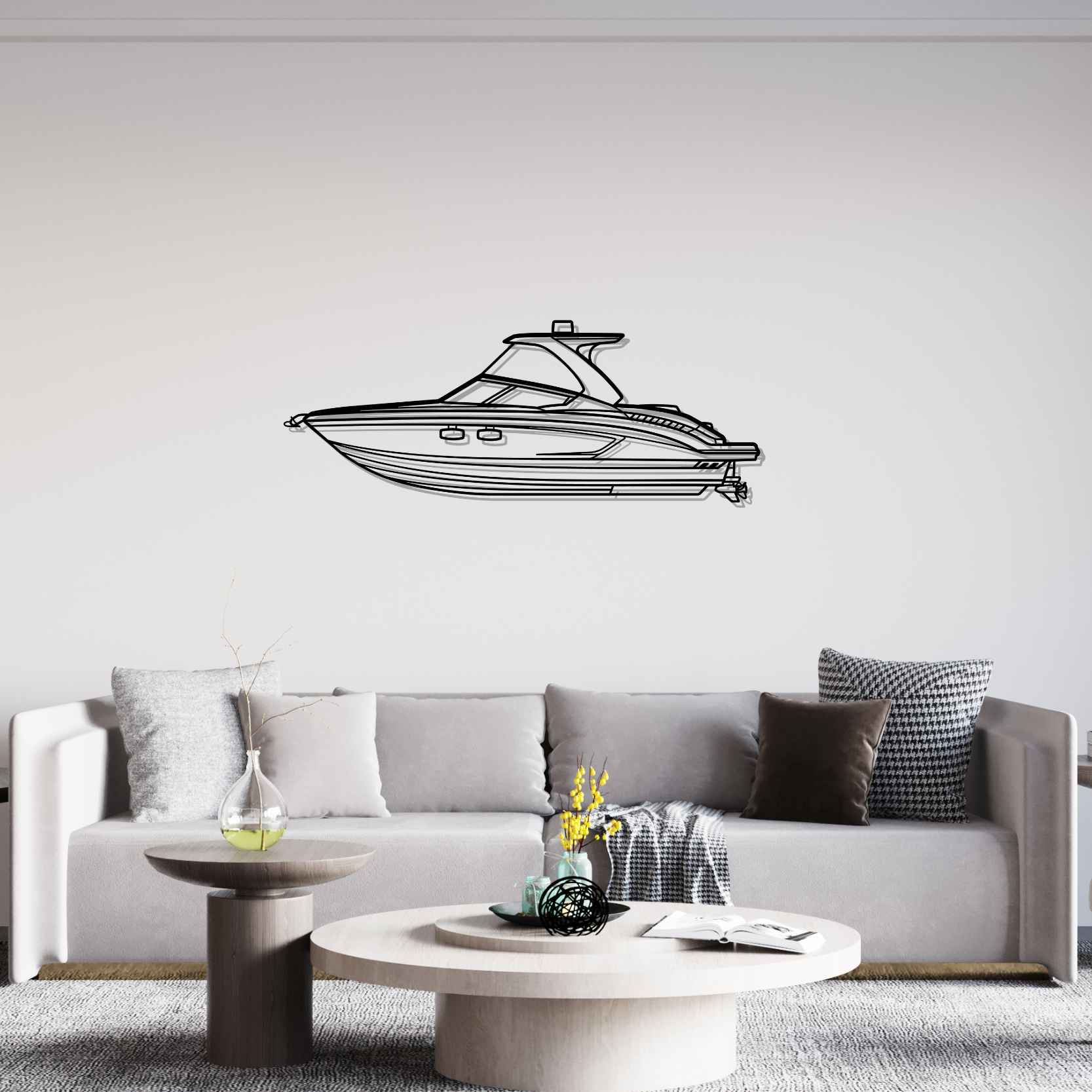 DEKORACJA ścienna Obraz BOAT MODEL 327 SSX - obrazek 3