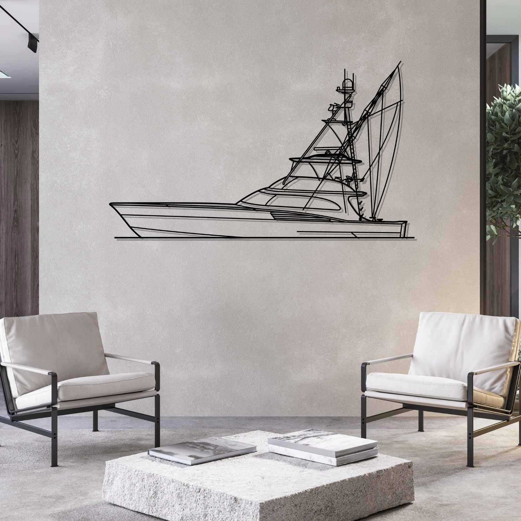 DEKORACJA ścienna Obraz BOAT MODEL 64 - obrazek 2