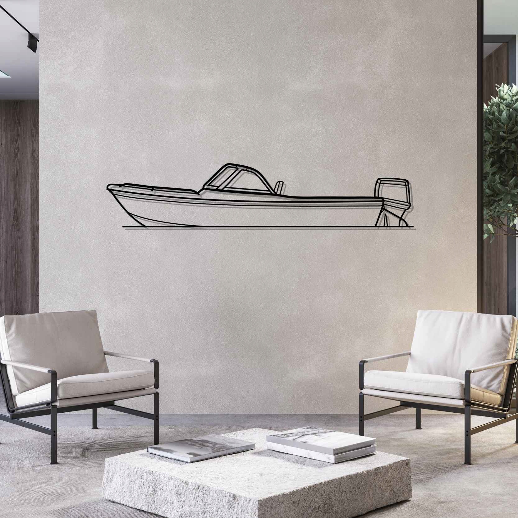 DEKORACJA ścienna Obraz BOAT MODEL 1720 DC - obrazek 3