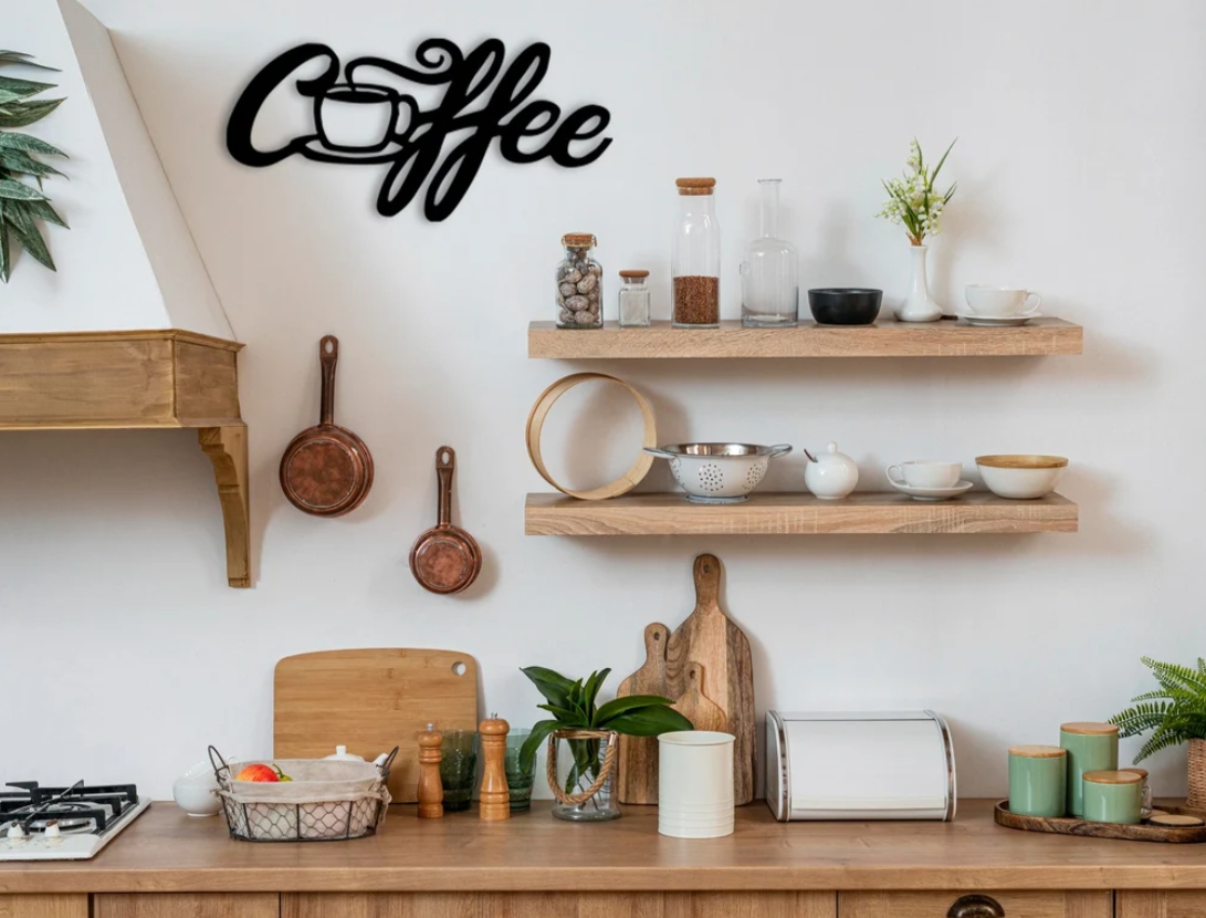 DEKORACJA ścienna Obraz do kuchni wzór napis coffe kawa kuchnia - obrazek 3