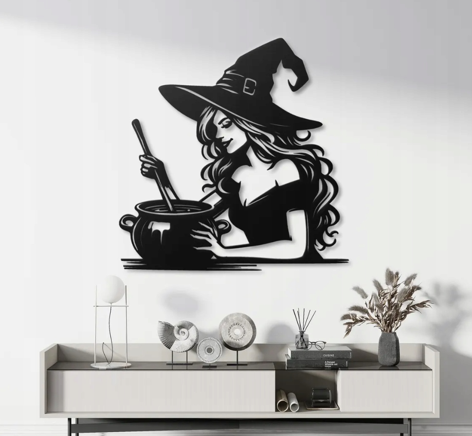 DEKORACJA ścienna Obraz wzór WIEDŹMA - obrazek 3