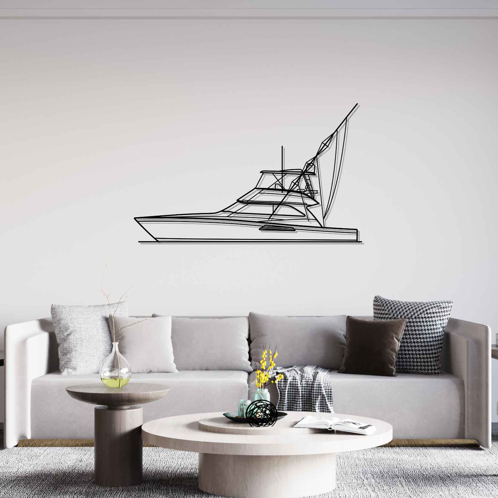 DEKORACJA ścienna Obraz BOAT MODEL CONVERTIBLE 52 - obrazek 3