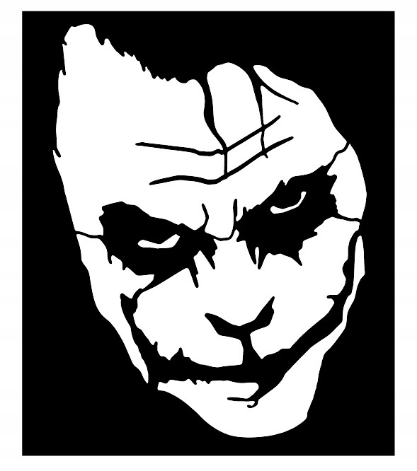 JOKER DEKORACJA PANEL ŚCIENNY NAKLEJKA OBRAZ