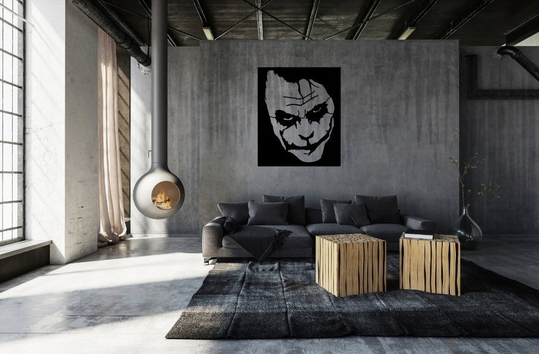 JOKER DEKORACJA PANEL ŚCIENNY NAKLEJKA OBRAZ - obrazek 3