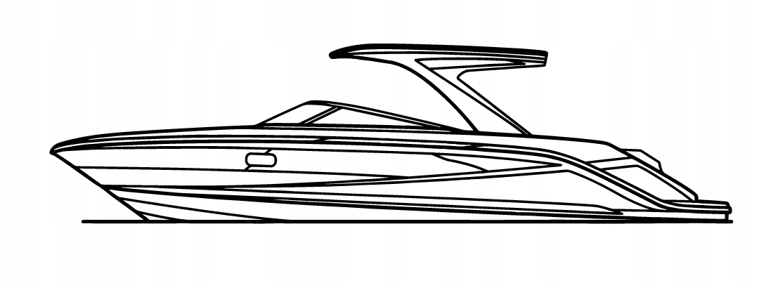 DEKORACJA ścienna Obraz BOAT MODEL SLX 310