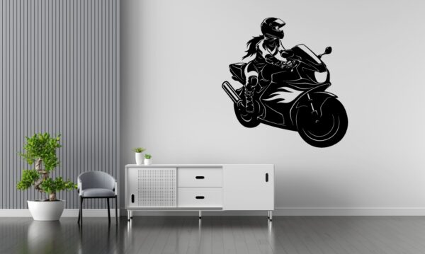 MOTOCYKL PANEL ŚCIENNY NAKLEJKA OBRAZ - obrazek 2