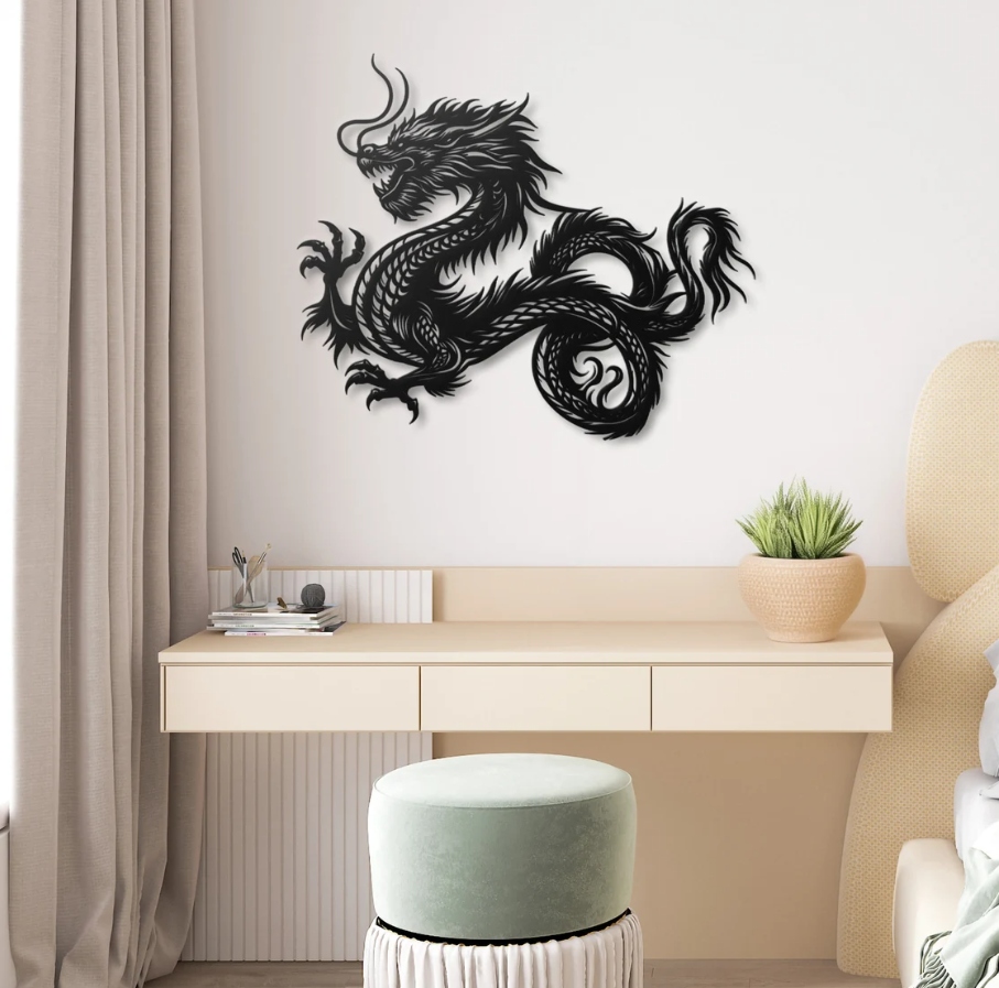 DEKORACJA ścienna Obraz wzór SMOK - obrazek 3