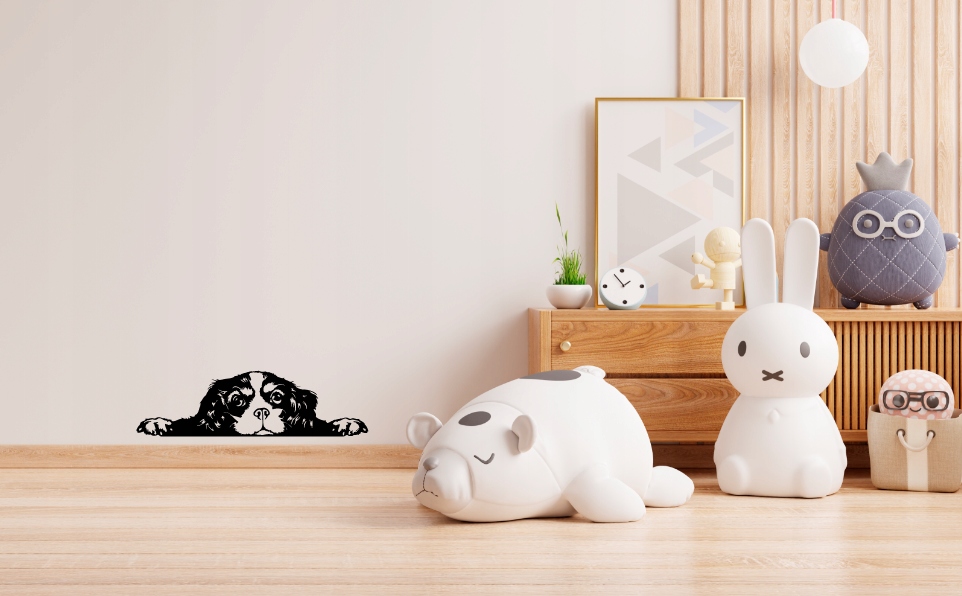 PIESEK DEKORACJA PANEL ŚCIENNY NAKLEJKA OBRAZ - obrazek 3