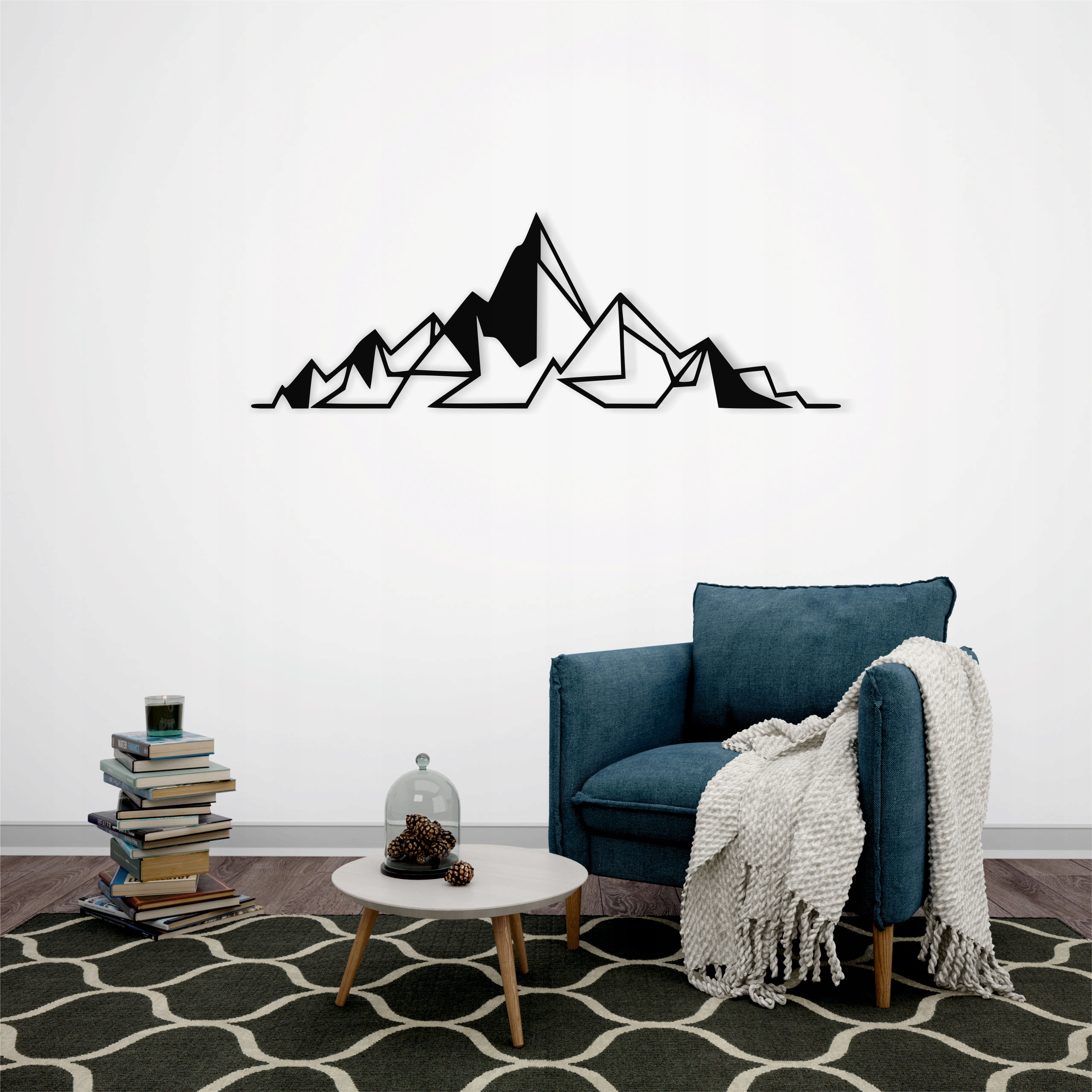 GÓRY NATURA DESIGN PANEL ŚCIENNY NAKLEJKA OBRAZ - obrazek 2