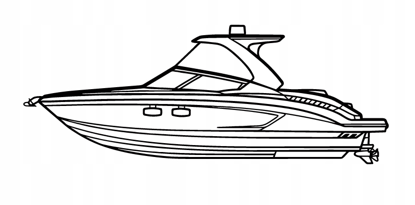 DEKORACJA ścienna Obraz BOAT MODEL 327 SSX