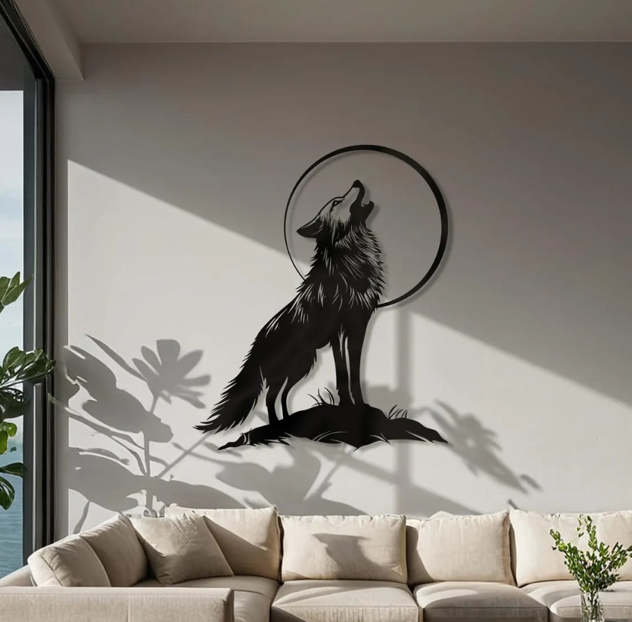 DEKORACJA ścienna Obraz wzór WILK - obrazek 3