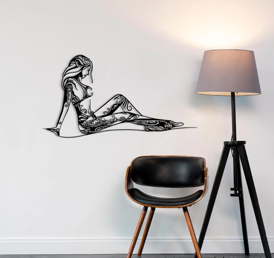 DEKORACJA ścienna Obraz wzór SYLWETKA KOBIETY - obrazek 3