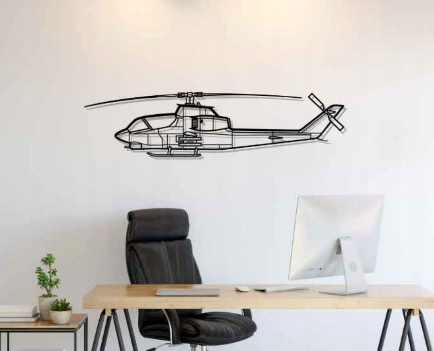 DEKORACJA ścienna Obraz AH-1 COBRA - obrazek 3