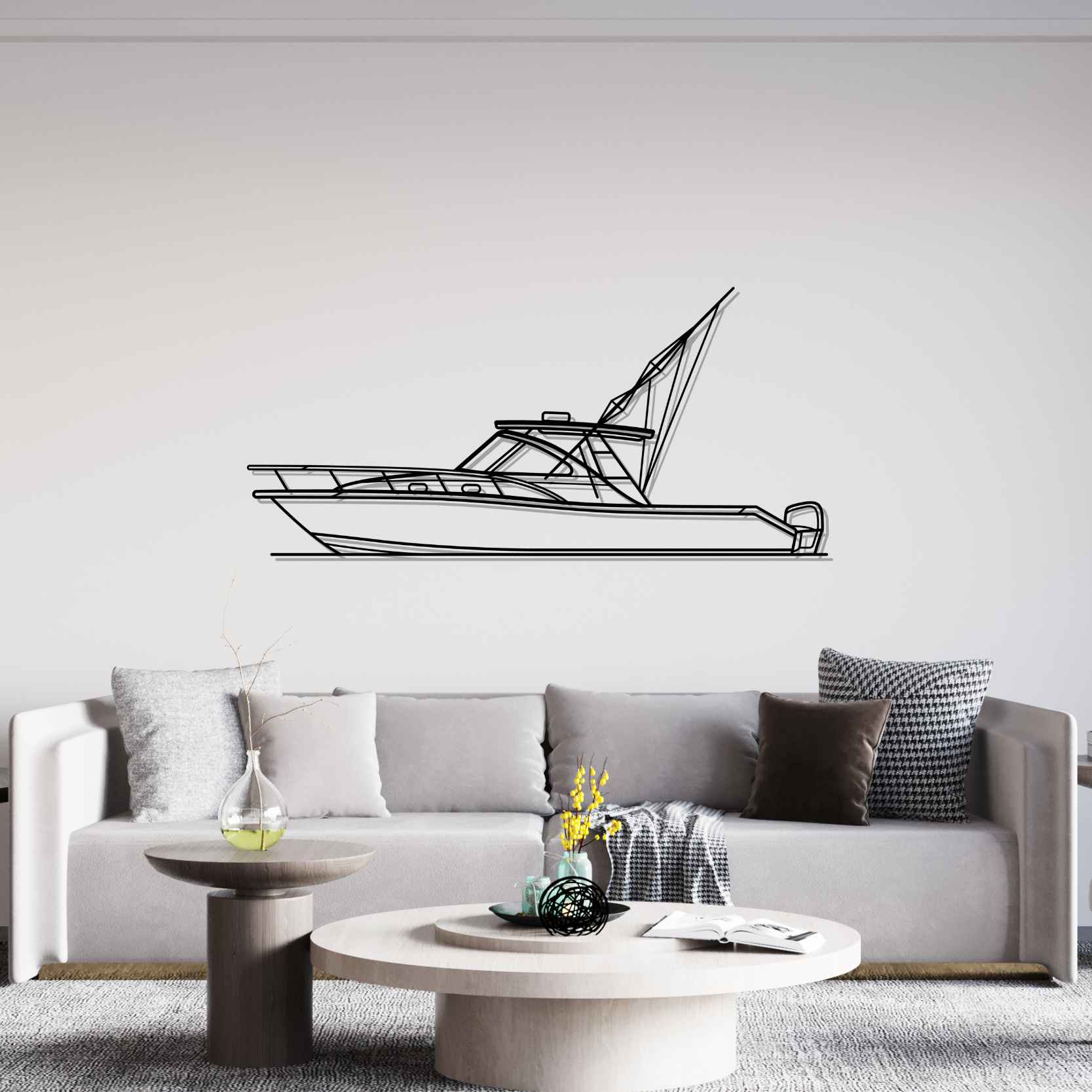 DEKORACJA ścienna Obraz BOAT MODEL 3370 - obrazek 3