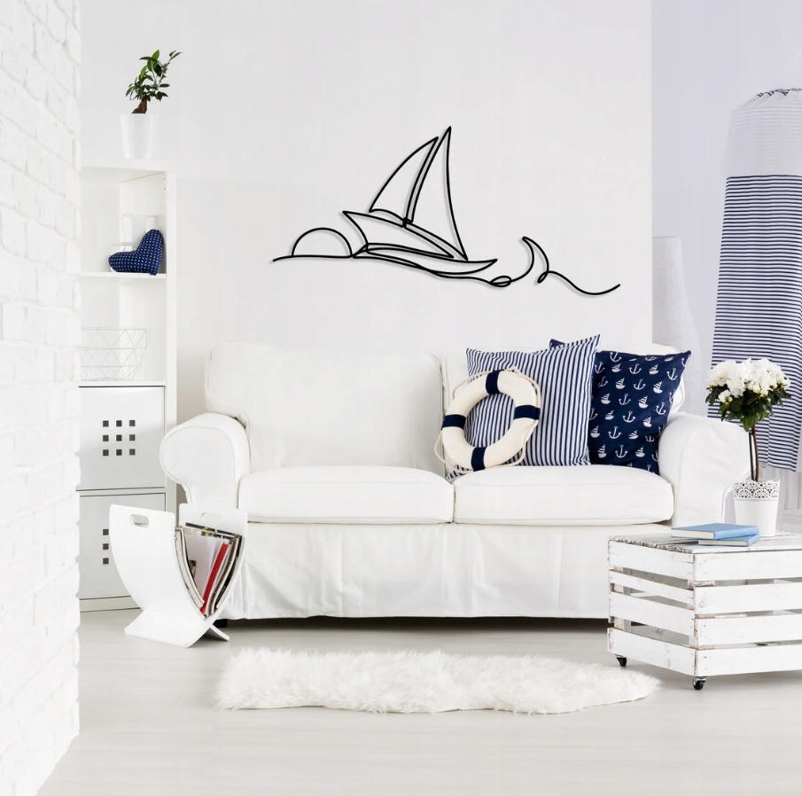 DEKORACJA ścienna Obraz wzór ŻAGLÓWKA - obrazek 2