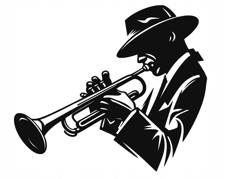 DEKORACJA ścienna Obraz wzór TRĘBACZ