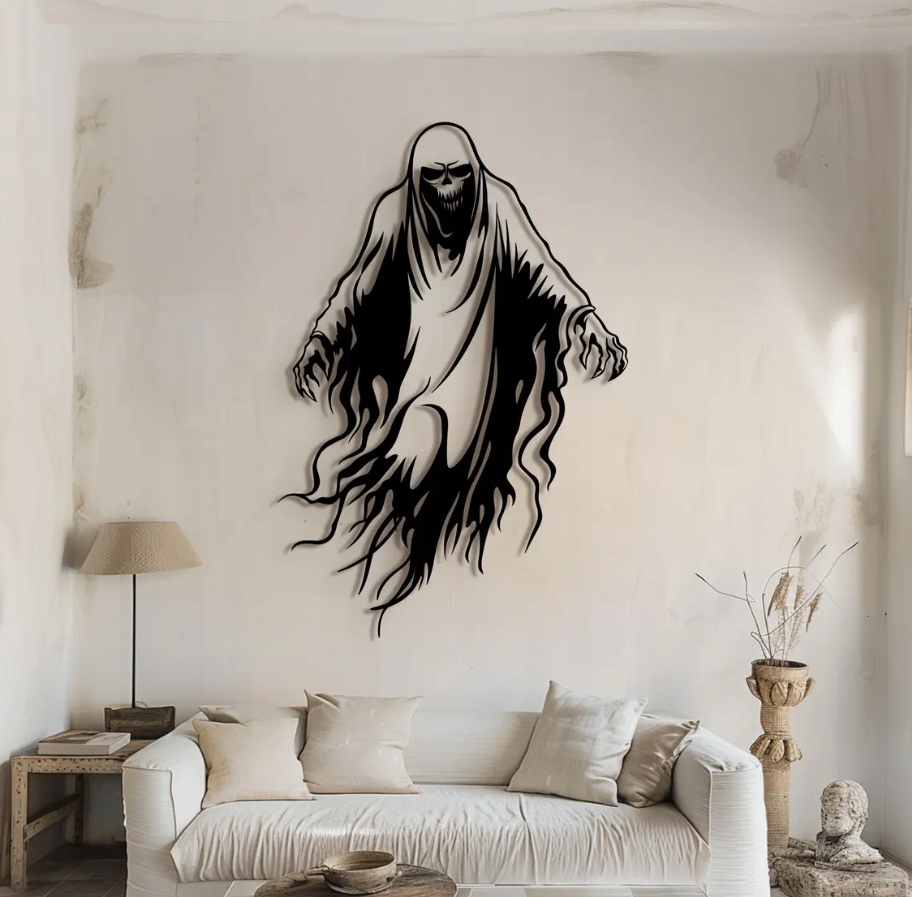 DEKORACJA ścienna Obraz wzór SZKIELET HALLOWEEN - obrazek 3