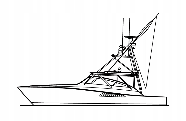 DEKORACJA ścienna Obraz BOAT MODEL 50