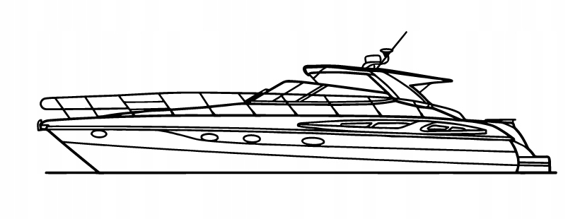 DEKORACJA ścienna Obraz BOAT MODEL MEDITERRANEE 50