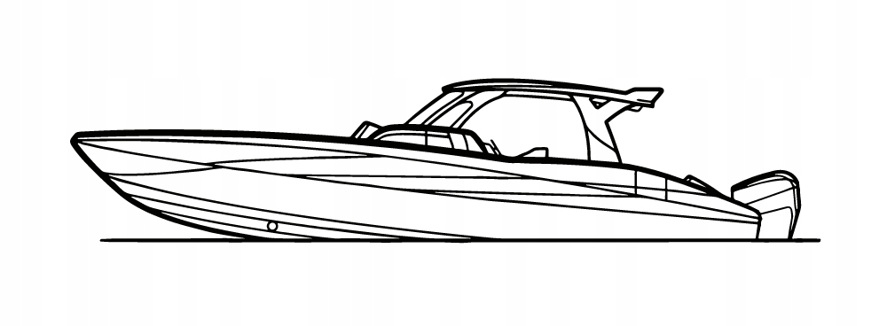 DEKORACJA ścienna Obraz BOAT MODEL V42