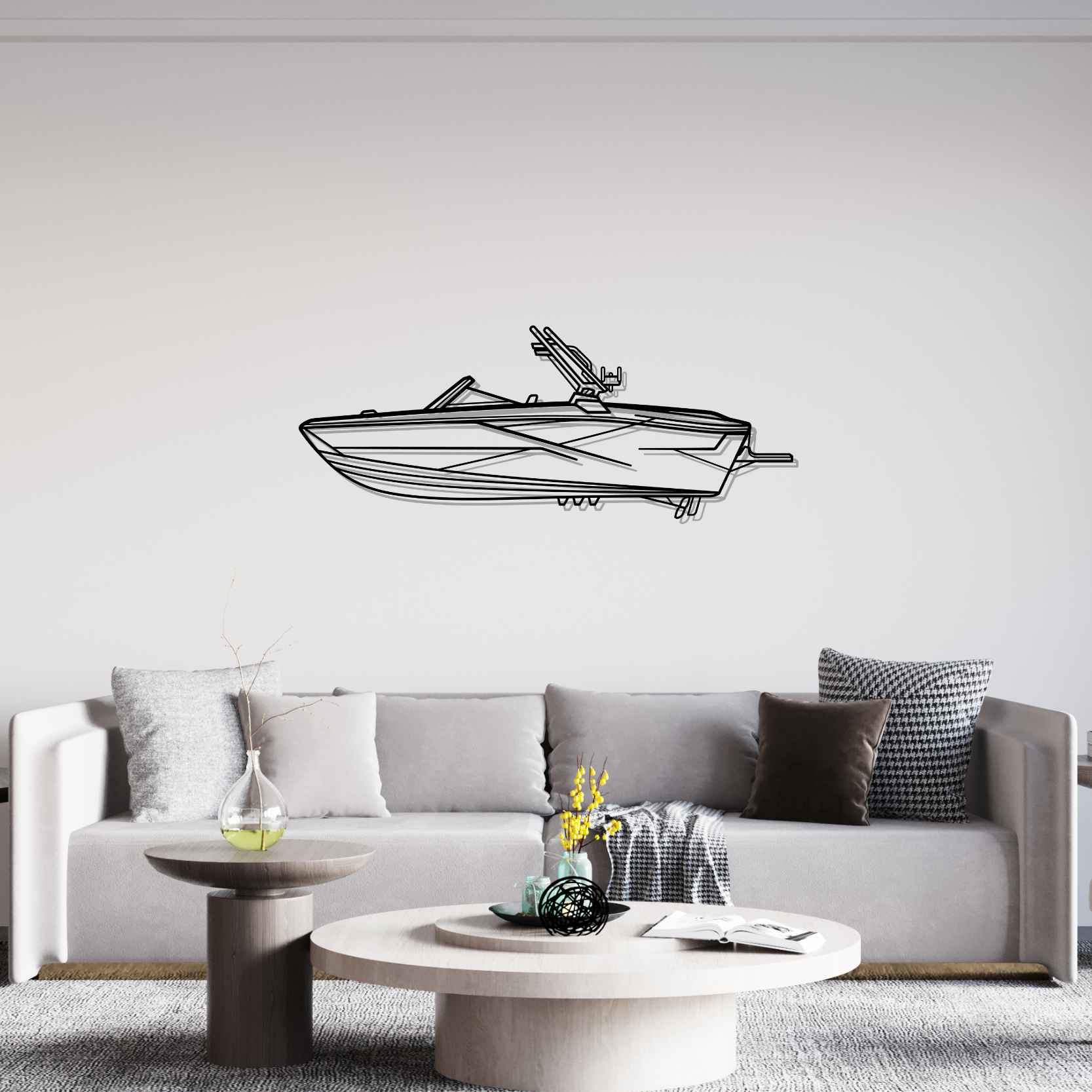 DEKORACJA ścienna Obraz BOAT MODEL H22 - obrazek 3