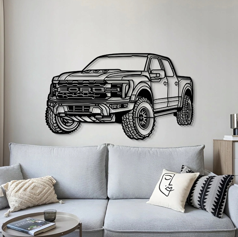 DEKORACJA ścienna Obraz Samochód FORD RAPTOR 2024 - obrazek 2