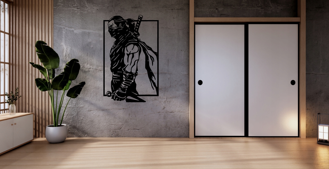 WOJOWNIK PANEL ŚCIENNY NAKLEJKA OBRAZ - obrazek 3