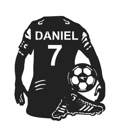 DEKORACJA ścienna Obraz wzór SPORTOWIEC