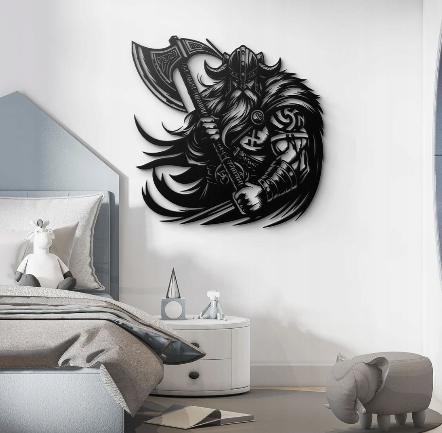 DEKORACJA ścienna Obraz wzór WIKING - obrazek 3