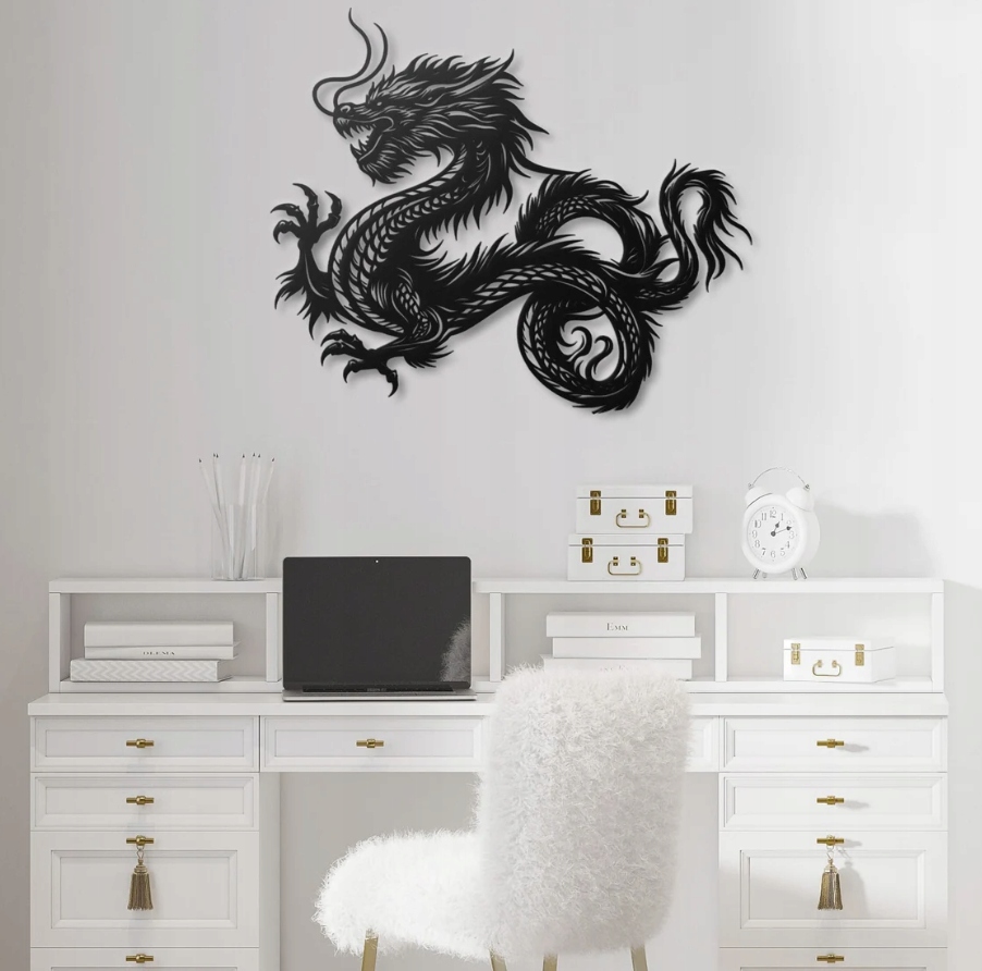 DEKORACJA ścienna Obraz wzór SMOK - obrazek 2