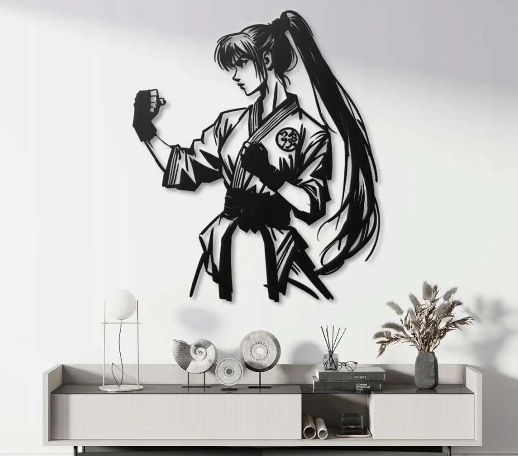 DEKORACJA ścienna Obraz wzór WOJOWNICZKA - obrazek 3