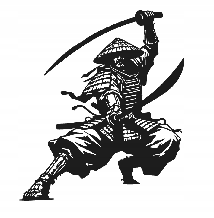 DEKORACJA ścienna Obraz wzór WOJOWNIK