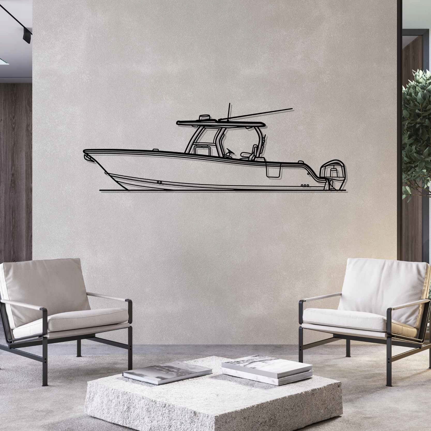 DEKORACJA ścienna Obraz BOAT MODEL 302 - obrazek 2