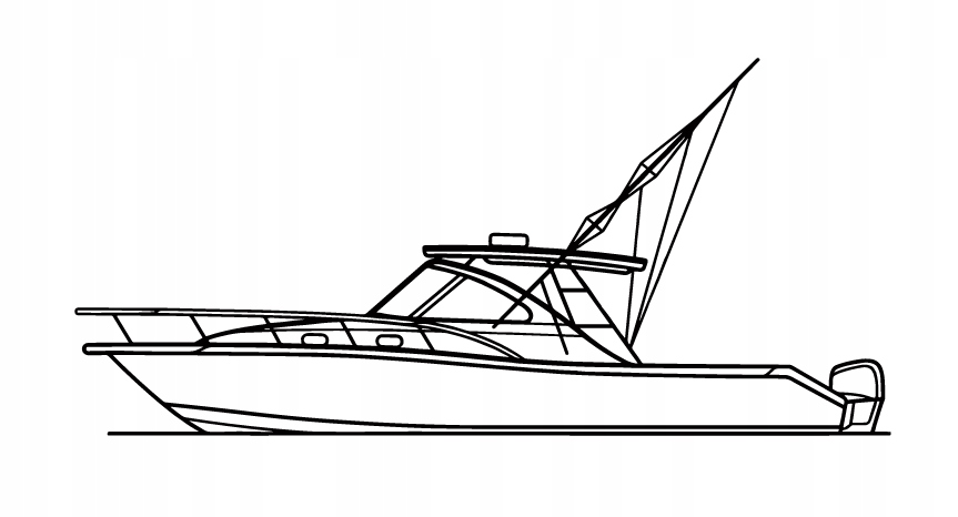DEKORACJA ścienna Obraz BOAT MODEL 3370