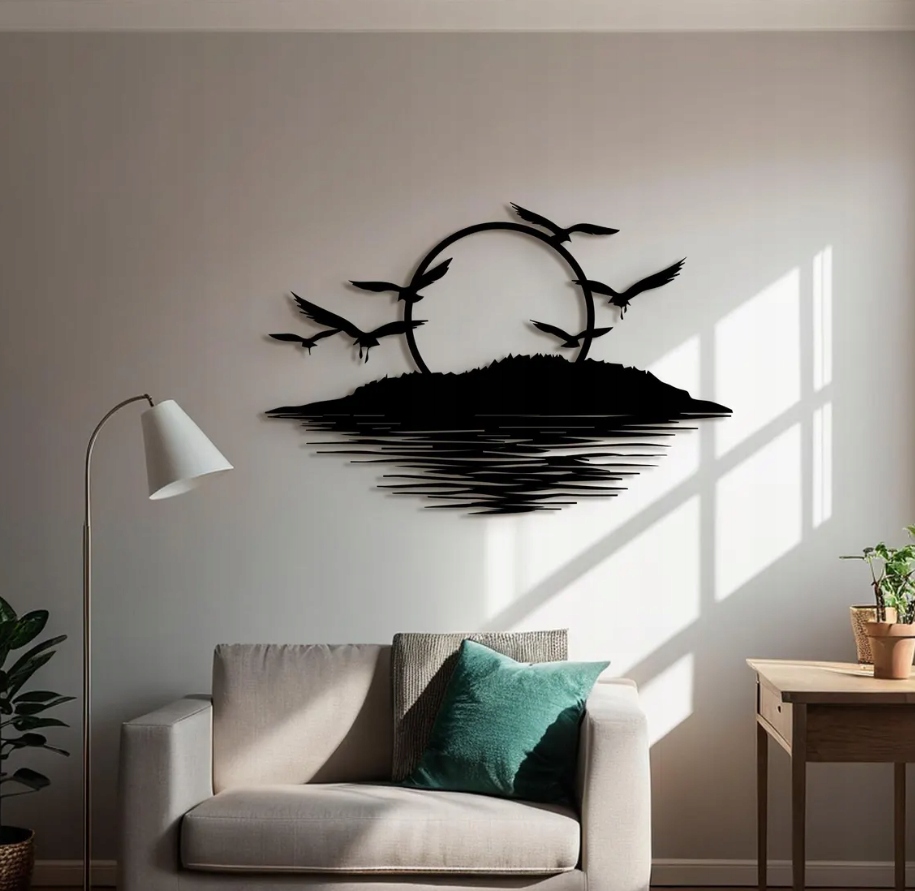 DEKORACJA ścienna Obraz wzór ZACHÓD SŁOŃCA - obrazek 3