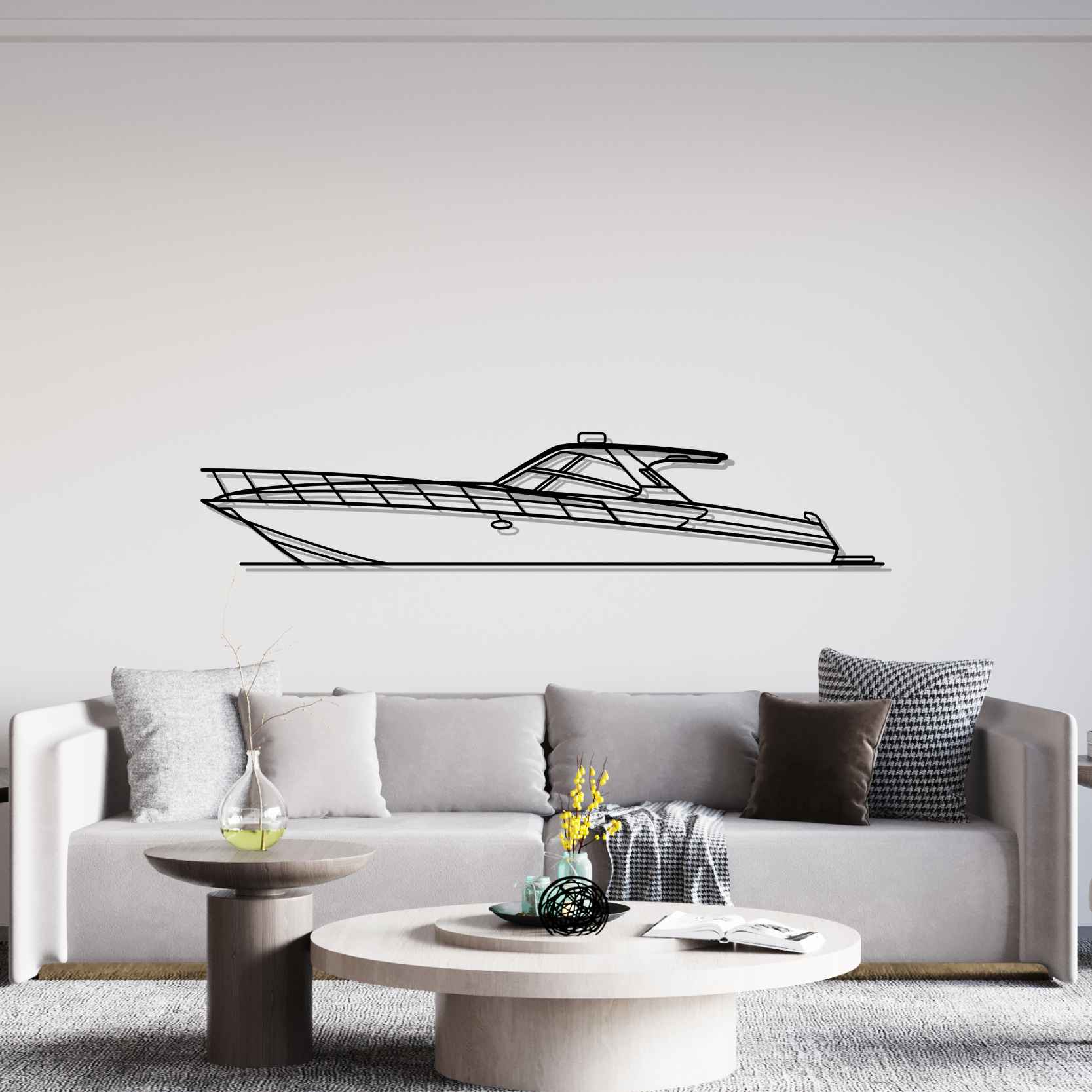 DEKORACJA ścienna Obraz BOAT MODEL 48 EXPRESS - obrazek 3