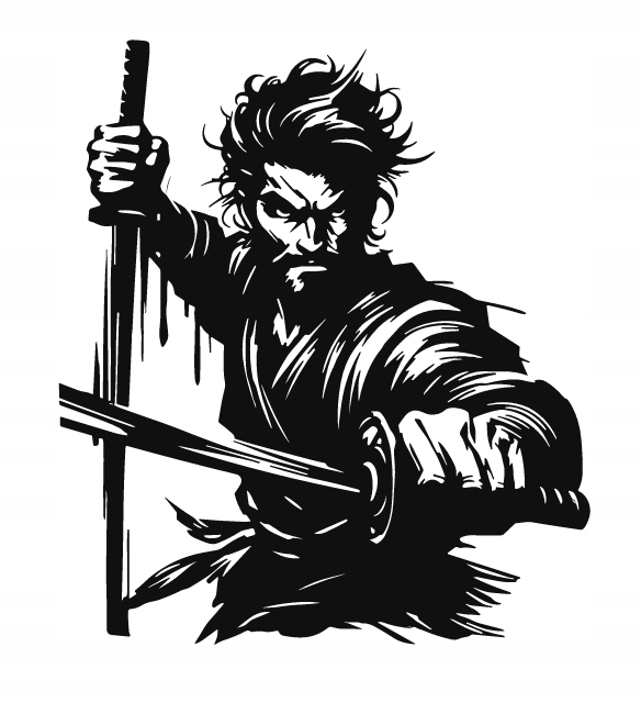 DEKORACJA ścienna Obraz wzór WOJOWNIK