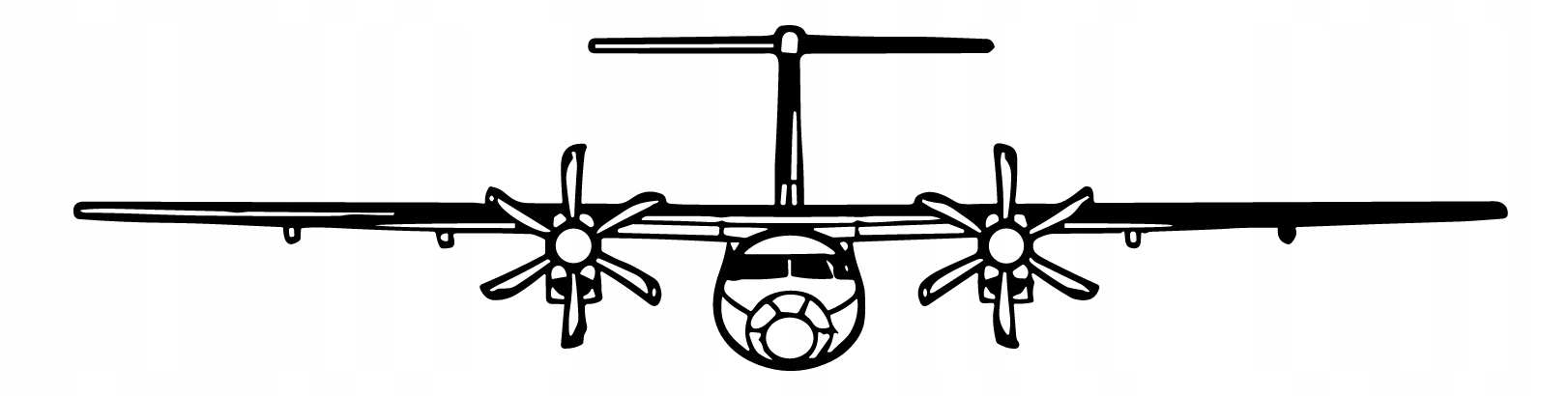 DEKORACJA ścienna Obraz DASH 8-Q400