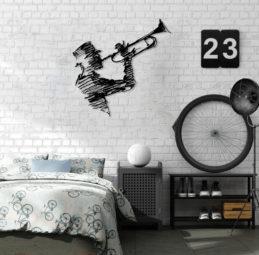 DEKORACJA ścienna Obraz wzór TRĘBACZ - obrazek 2