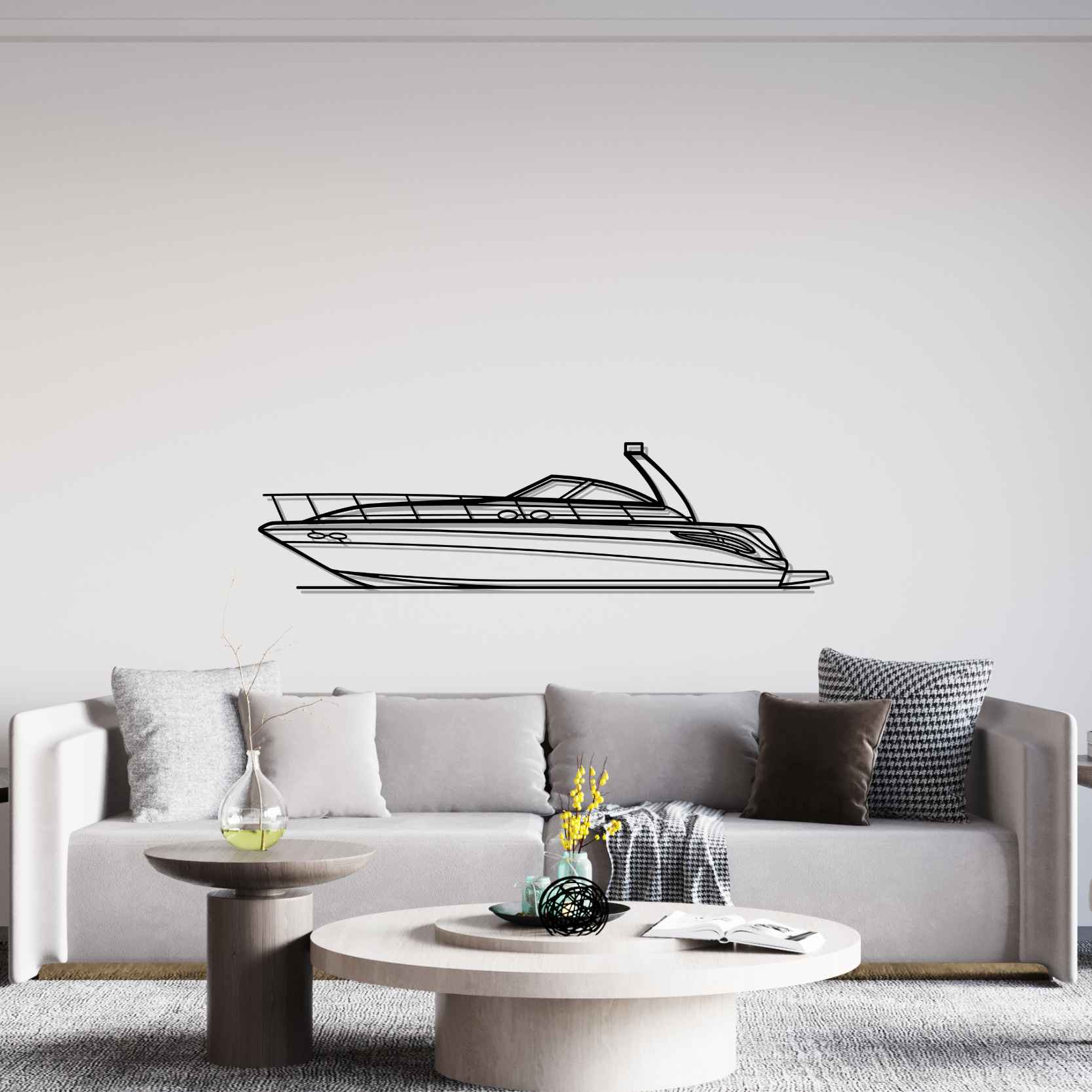 DEKORACJA ścienna Obraz BOAT MODEL 410 SUNDANCER - obrazek 2