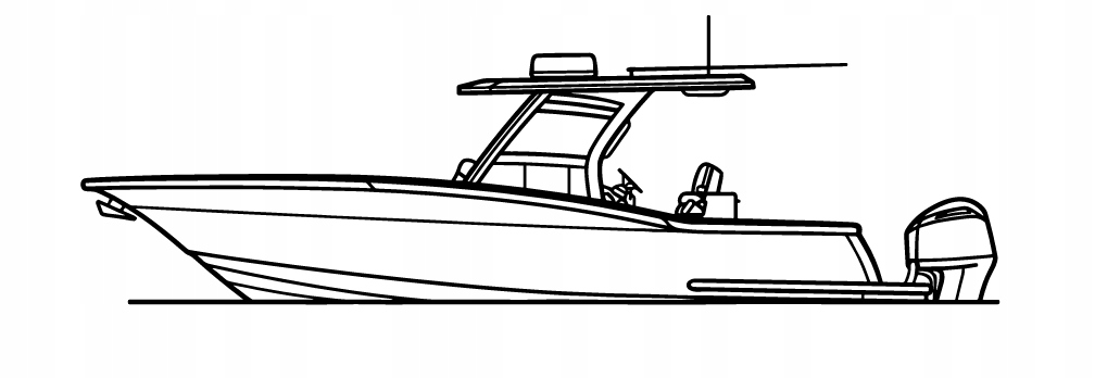 DEKORACJA ścienna Obraz BOAT MODEL 300 LXF